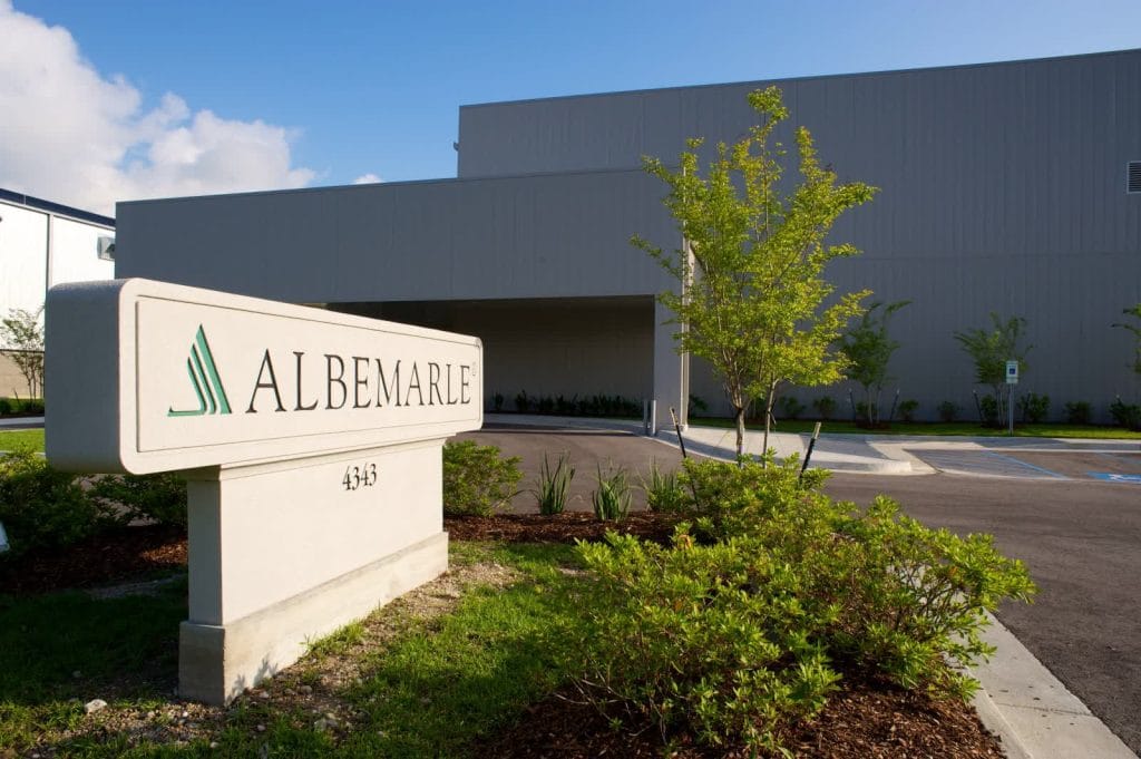 albemarle stock