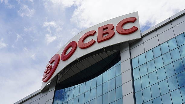 ocbc share price