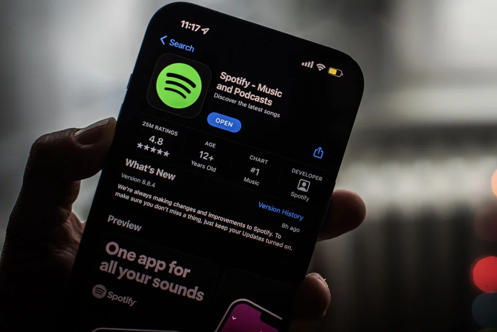 spotify stock