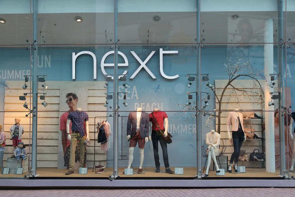 Next PLC Share Price