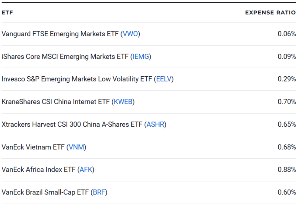 8 Best Emerging-Market ETFs to Invest in for 2026