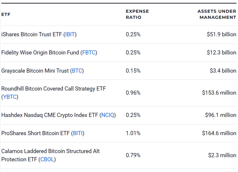 7 Best Cryptocurrency ETFs to Buy